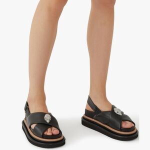 Kurt keiger sandals size 38.5 Us 8